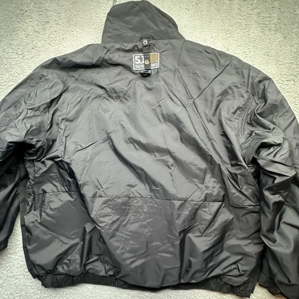 5.11 Tactical 48017 Waterproof Jacket Shell Only Full Zip All Weather Parka